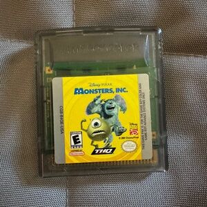 Monsters Inc Gameboy Game